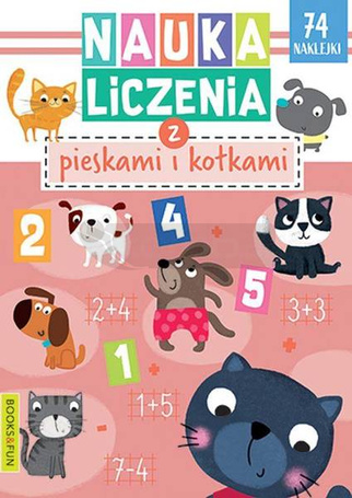 Nauka liczenia z pieskami i kotkami Books and Fun