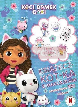 Książecz-kot-ka z naklejkami