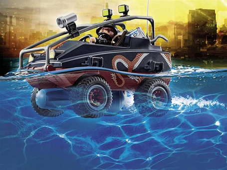 Playmobil City Action 70781 Policyjny spadochron