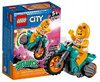 LEGO CITY 60310 Motocykl kaskaderski z kurczakiem