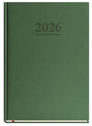 Terminarz 2026 A4 tygodniowy uniwersalny zielony