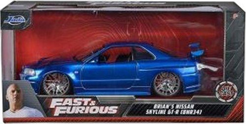 Jada F&F Nissan Skyline blue 2002 1:24