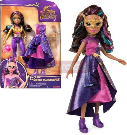 Akademia Jednorożców: Lalka Delux Sophia Masquerad