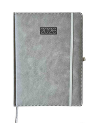 Kalendarz 2026 A4 tygodniowy Lux z gumką MIX