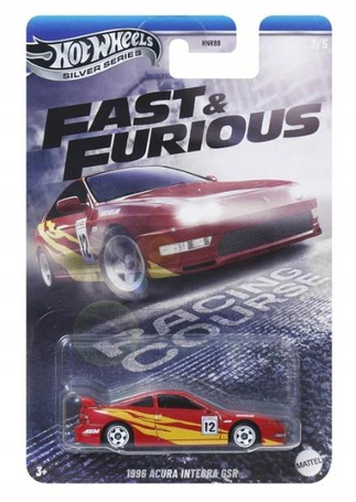 HOT WHEELS Silver Series FAST & FURIOUS RACING COURSE 2/5 1996 Acura Integr JBY40