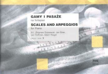 Gamy i pasaże na fortepian 1 PWM