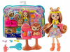 Lalka Enchantimals Lacey Lion Salon Fryzur GTM29