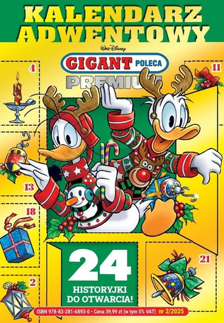Gigant Poleca Premium Kalendarz adwentowy T.2/2025