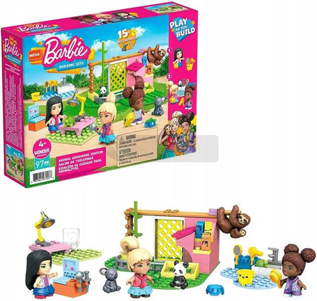 MEGA BLOKS Barbie salon dla zwierząt GYH09