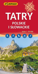 Mapa - Tatry Polskie i Słowackie 1:50 000
