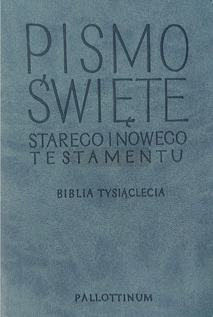 Biblia Tysiąclecia - oazowa, ekoskóra