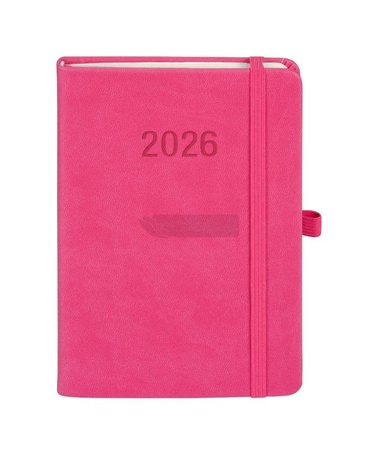 Kalendarz 2026 B6 Memofix TDW różowy