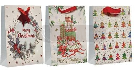 Torebka ozdobna Boże Narodzenie MIX