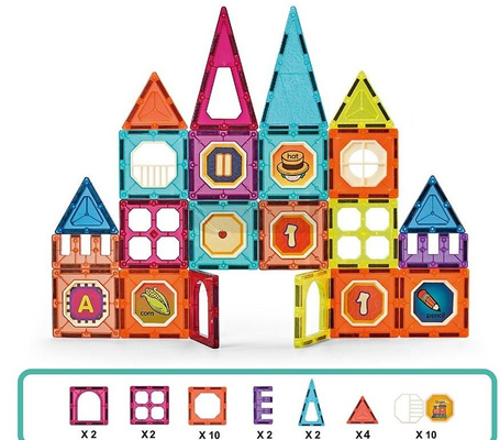 Klocki magnetyczne 32el