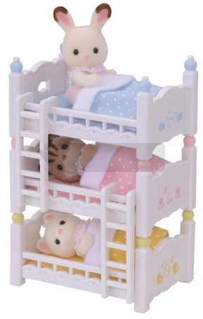 Sylvanian Families Potrójne łóżko piętrowe