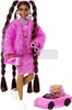 Lalka Barbie Extra Moda z pieskiem w autku HHN06