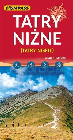 Mapa - Tatry Niżne (Tatry Niskie) 1:50 000
