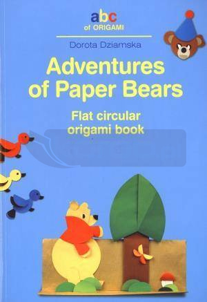 Adventures of Paper Bears. Flat circular origami