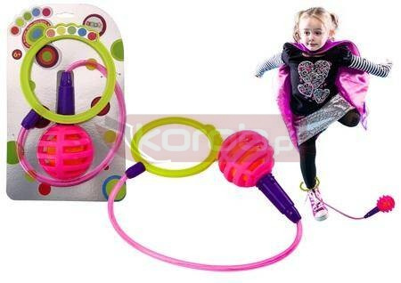 Hula hop skakanka skipper na nogę różowa