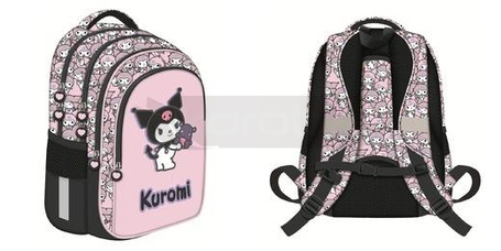 Plecak 4 komorowy Kuromi pink