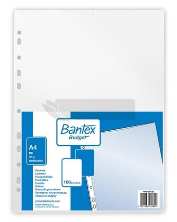 Koszulka groszkowa A4/35mic. PP Budget 100szt