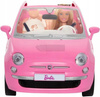 BARBIE AUTO FIAT 500 KABRIOLET SAMOCHÓD DLA LALEK Barbie zestaw z lalką HRG59