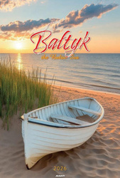 Kalendarz 2026 ścienny A3 Bałtyk