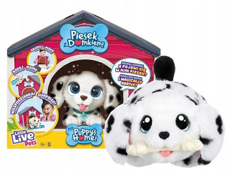 LITTLE LIVE PETS PIESEK Z DOMKIEM interaktywny dalmatyńczyk 26483