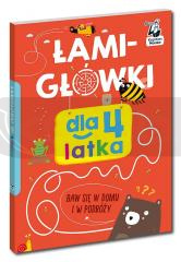 Kapitan Nauka. Łamigłówki dla 4-latka