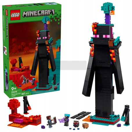 LEGO MINECRAFT 21279 WIEŻA ENDERMANA zestaw klocków dla dzieci +9 lat