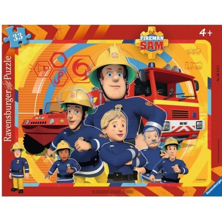 Puzzle 33 elementy - Strażak Sam