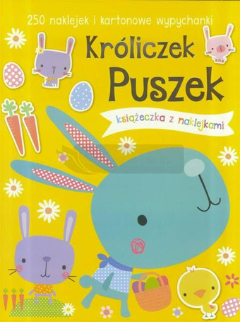 250 naklejek - Króliczek Puszek