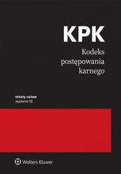 Kodeks postępowania karnego. Przepisy w.18