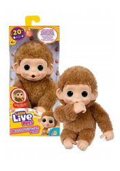 Little Live Pets - Mini Małpka Pepi Peach