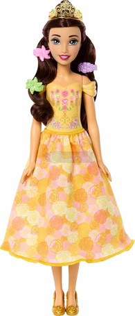 DISNEY LALKA KSIĘŻNICZKA BELLA GARDEROBA zestaw z lalką i akcesoriami HXV69