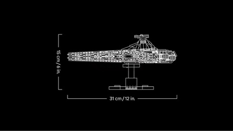 KLOCKI LEGO STAR WARS 75441 Krążownik szturmowy typu Venator, zestaw +18