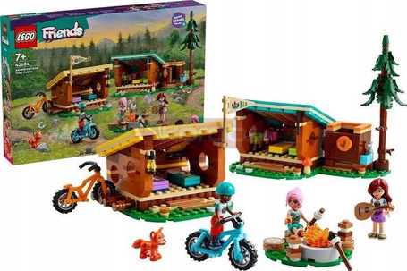 LEGO FRIENDS 42624 PRZYTULNE DOMKI NA LETNIM O zestaw klocków dla dzieci 7+