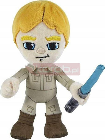 STAR WARS MASKOTKA LUKE SKYLWAKER 19 cm ze świecącym mieczem