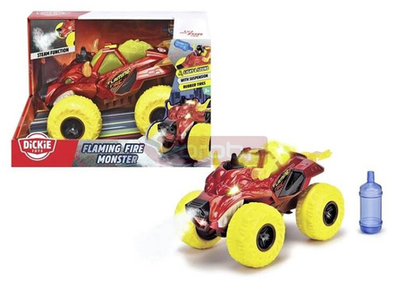 Pojazd Fire Monster z parą 25cm