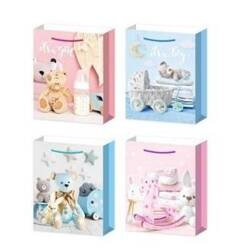 Torebka prezentowa M Baby girl boy