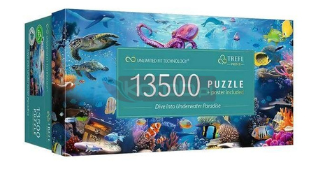Puzzle 13500 Dive into Underwater Paradise TREFL