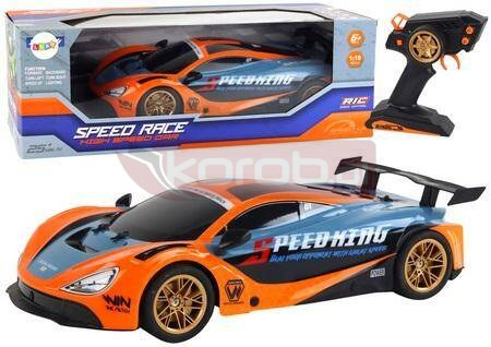 Auto sportowe R/C 1:10 pomarańczowe