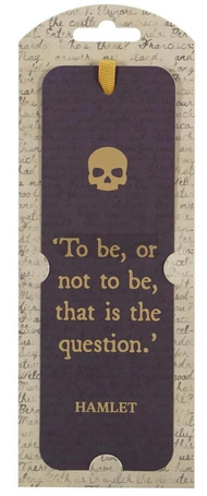 Szekspir Zakładka papierowa - Hamlet