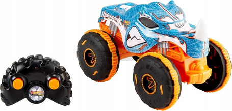 HOT WHEELS MONSTER TRUCK RC RHINOMITE 1:24 auto sterowane pilotem JBK11