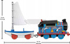 Fisher Price zestaw torów Tomek most zwodzony HGX65