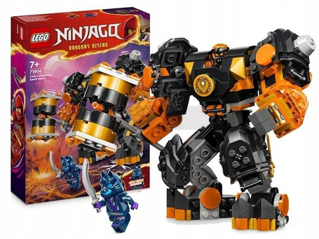 LEGO NINJAGO 71806 MECH ŻYWIOŁU ZIEMI COLE'A zestaw klocków dla dzieci +7 l