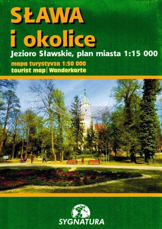Mapa - Łagów i okolice 1:15 000