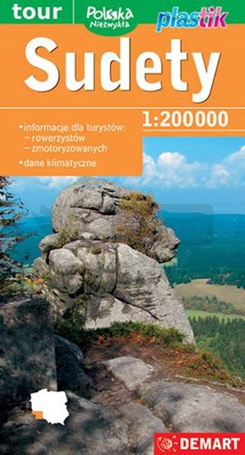 Mapa - Sudety 1:200 000