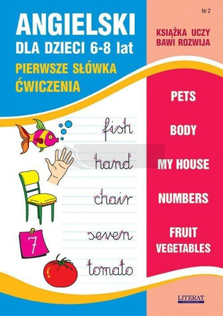 Angielski dla dzieci 6-8 lat Nr 2 Pierwsze słówka