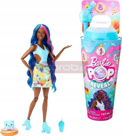 BARBIE POP REVEAL FRUIT LALKA Owocowy sok HNW42